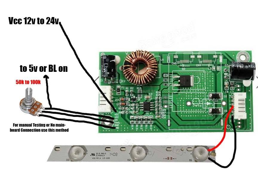 Small LED Backlight Driver