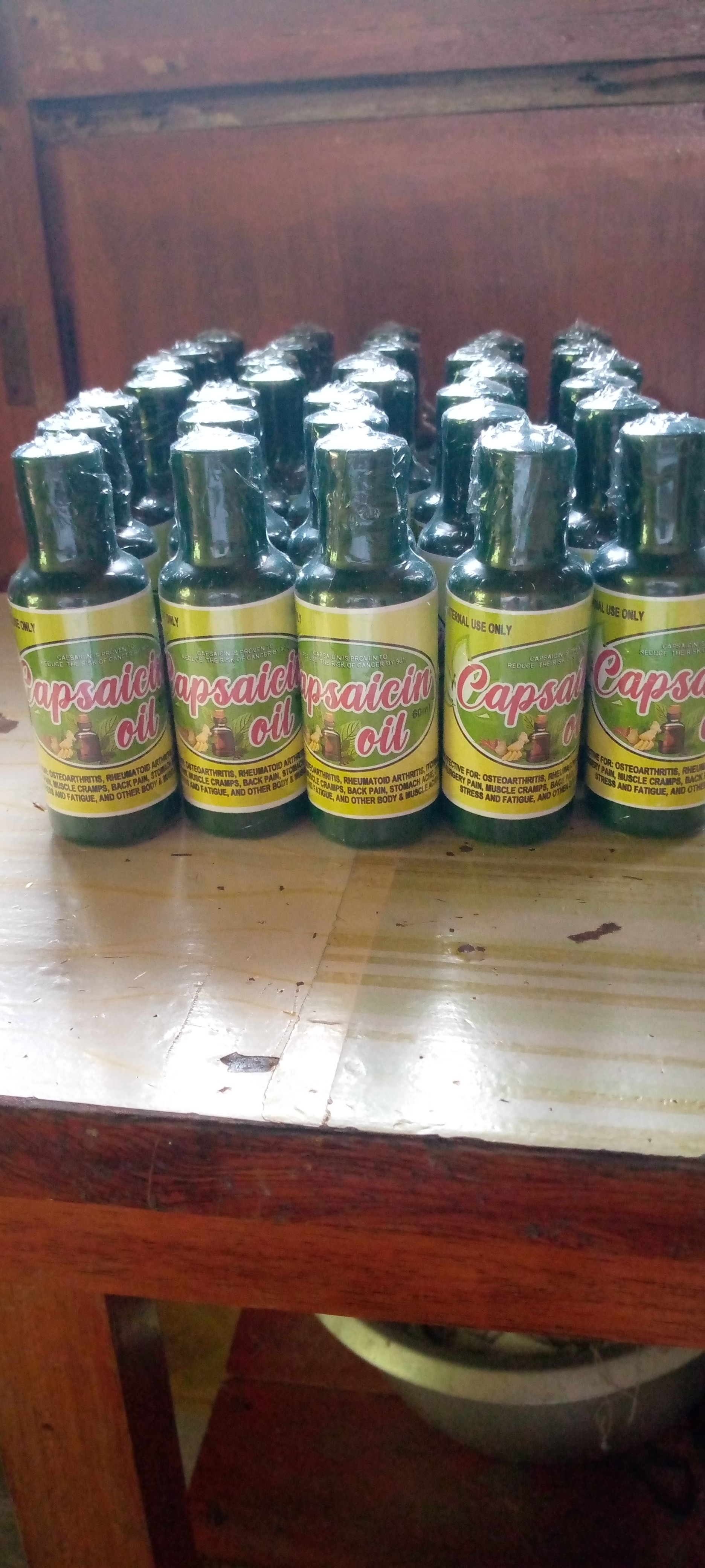Capcisin Herbal Oil